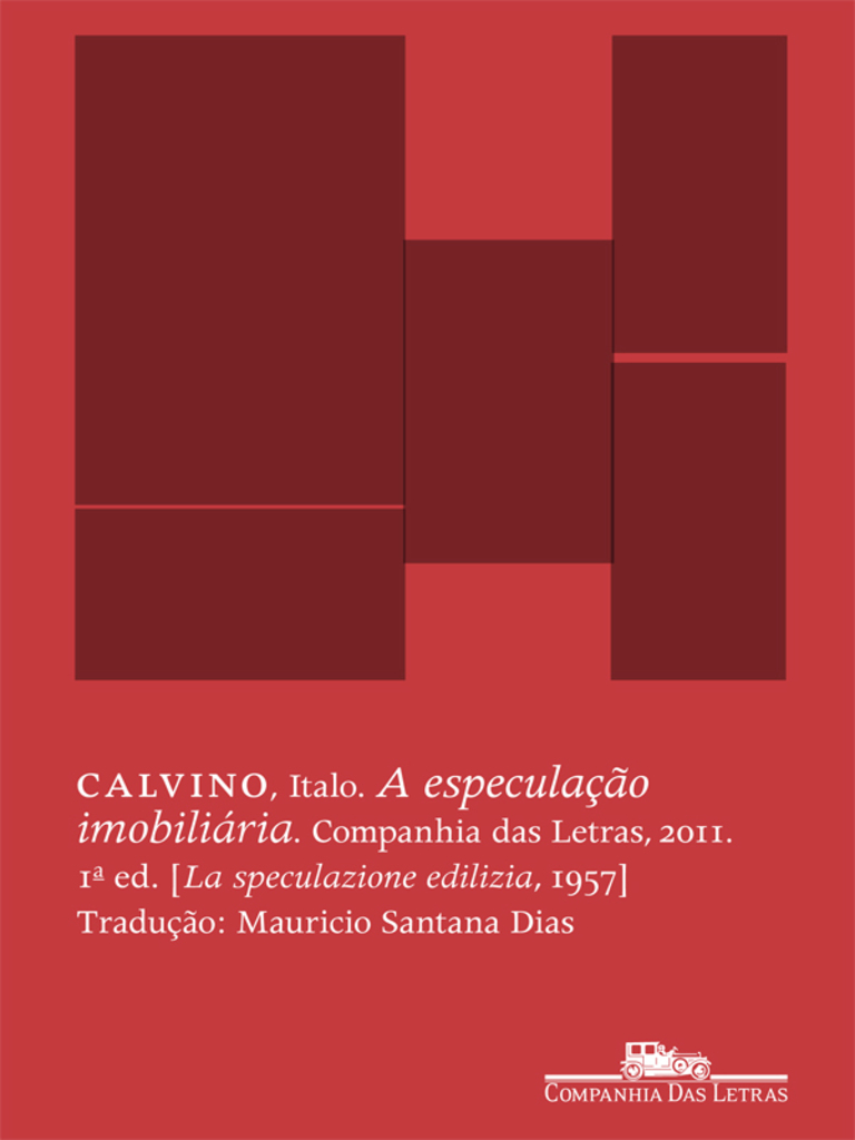 A ESPECULAÇÃO IMOBILIÁRIA